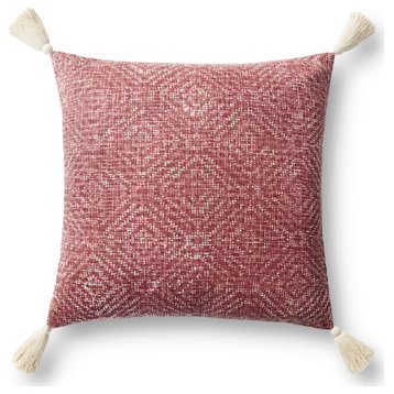 Loloi P0621 Red 13" x 21" Cover Only Pillow