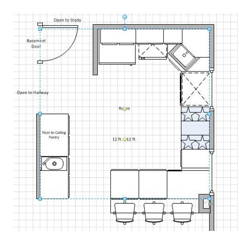 12 x 10 kitchen layout