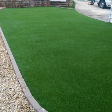 Super High Density Pet Turf | Perfect Turn Edging & Hardscape