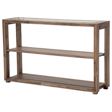 Hudson Ferry Console Table Driftwood