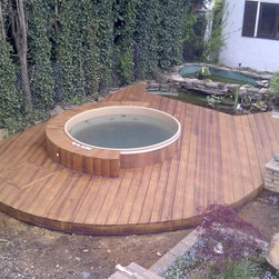 Cedar Hot Tub Backyard Project - Lifestyle And Leisure
