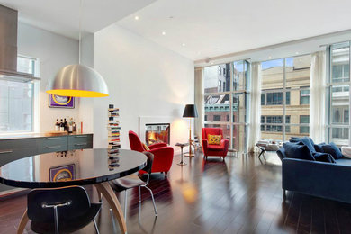 Example of a dining room design in New York