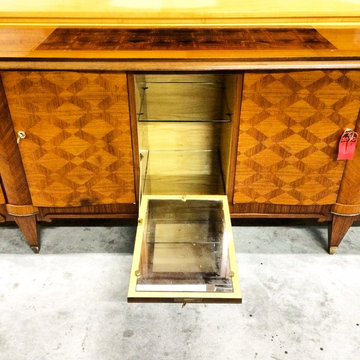 project finish for interior designers from Palm beach french Art Deco sideboard