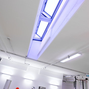 Akustisch optimiertes Fitness-Studio