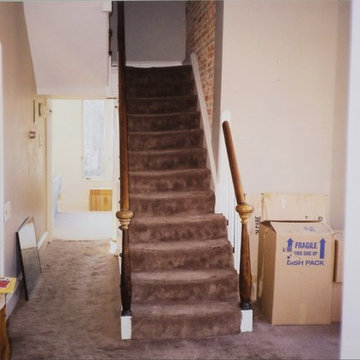 Dramatic Remodel - Washington, DC: Custom Helical Staircase + Kitchen/Bath