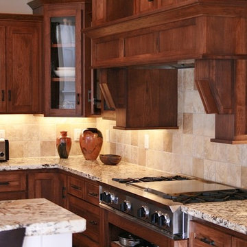 48" BlueStar RangeTop featured in a Beautiful Residential Kitchen
