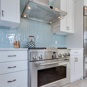 Modern White Kitchen Remodel Arnold, MD