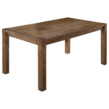 Janet Traditional Driftwood Dining Collection, Dining Table