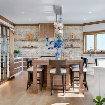A Transitional Waterfront Kitchen & Bath on Long Island’s North Shore