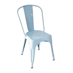Hudson yards steel dining chair - Dining Chairs