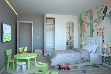 Dormitorio niño (3D)