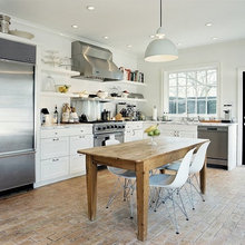 Kitchens With Brick Flooring