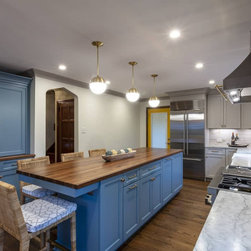 Cheswick, PA - Transitional - Walnut Kitchen Countertop - Kitchen Countertops