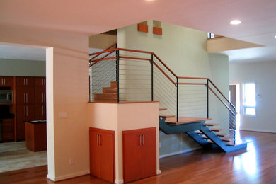 Trendy staircase photo in Dallas