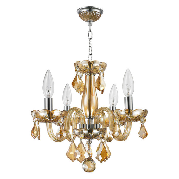Diana Chandelier, 8 Light, Flemish Brass Finish, Clear Crystal, 23 Diana Chandelier, 8 Light, Flemish Brass Finish, Clear Crystal, 23