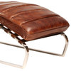 James Leather Lounge Chair Chaise