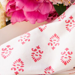 Bohemian Handmade Pink Table Napkin - Napkins