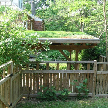 The Harmonage Carport- Planted roof
