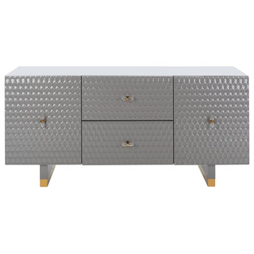Safavieh Couture Kingsly Sideboard Grey