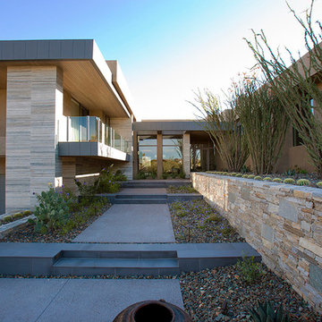 Pinnacle Peak Modern | Front Entrance