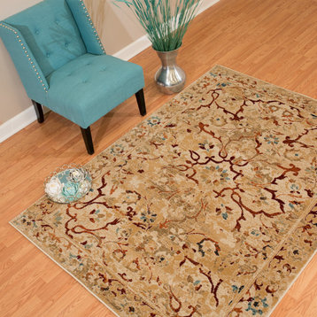 Connection Museu Taupe Accent Rug, 1'10"x3'