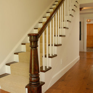 Painted Brushed Plaid Stairway