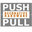 Push Pull Decorative Hardware