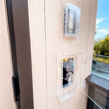 Home Elevator on rooftop deck