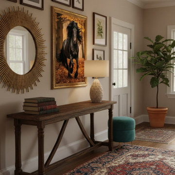 A Brush with Freedom Eclectic Style Wall Art