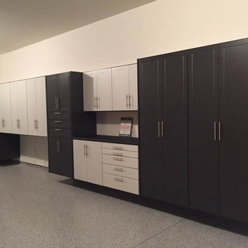 Garage Cabinet and Floor Coating in Chesterfield, MO