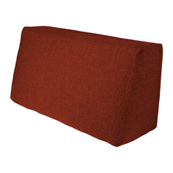 duobed - Duobed Sofa Back Pillow, 36", Brick Red, 30" - Decorative Pillows
