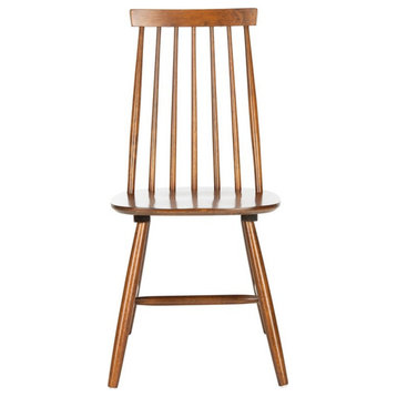Yondale Dining Chair set of 2 Walnut
