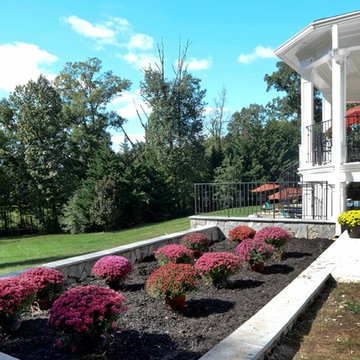 Exterior Remodel Turns Home Backyard into Gorgeous Retreat in Great Falls, Va