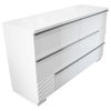Athens, White Lacquer Bedroom Dresser