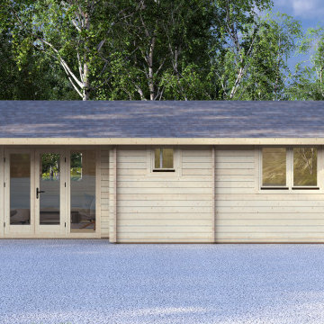 2 Bedroom Log Cabins