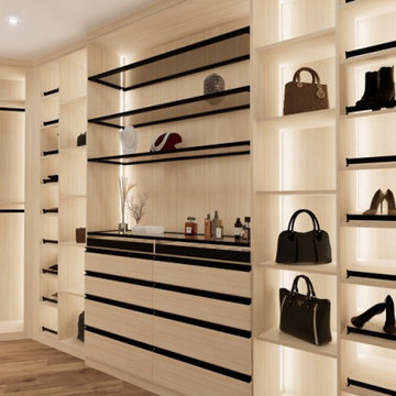 Walk In Closet; Design and Built