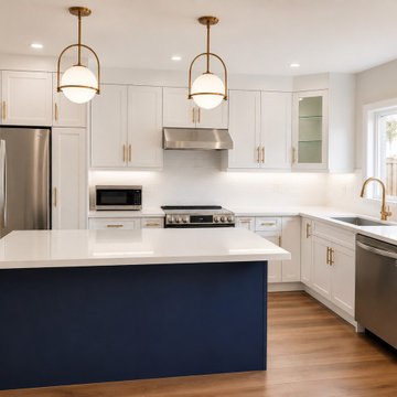 East Credit Kitchen & Structural Renovation - Open Concept