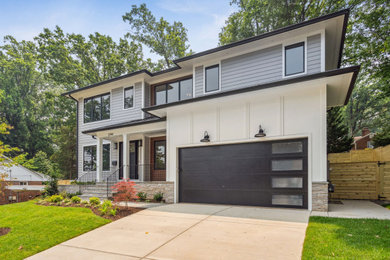 Example of an exterior home design in DC Metro