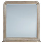 ZINHOME - REPRISE DRIFTWOOD STORAGE MIRROR - "Left and right sliding storage area