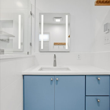 Coastal Modern Bathroom Remodel Wilmington, NC