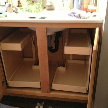 Pull Out Shelves for Your Bathroom