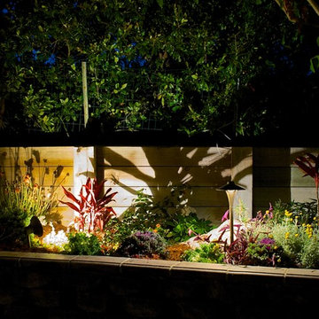 Landscape Lighting - Beautiful home in Rancho Palos Verdes, CA