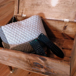Wine box footstools - Footstools And Ottomans