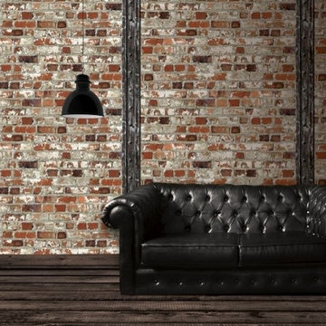 Brick Wallpaper Accent Wall