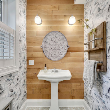 Farmhouse Laundry and Bath Renovation