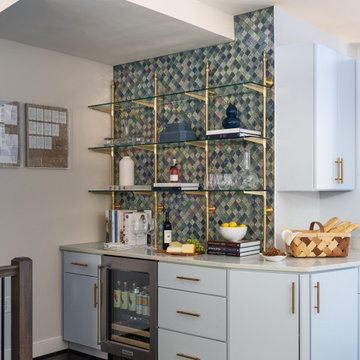 City Chic - Full First Floor, Basement, Playroom Remodel - Alexandria, VA