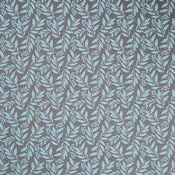Folia Sky Haze curtain, Roman blind and cushion fabric - Curtains