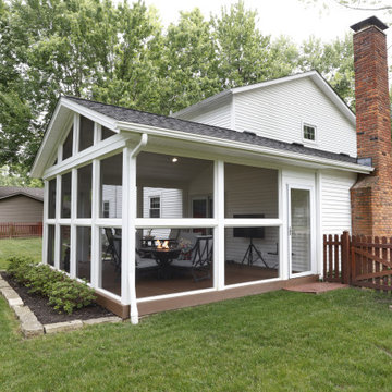 Full-screen Sunporch Addition