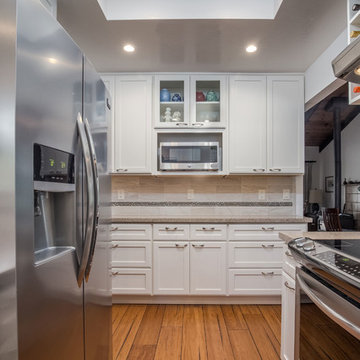 Plenty of Cabinet Storage in Contempoary Kitchen Remodel