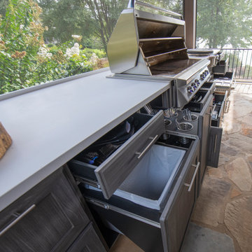 Lake Oconee Outdoor Grill Area